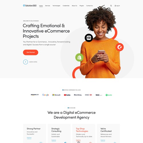 Sketch website with the title 'Homepage design'