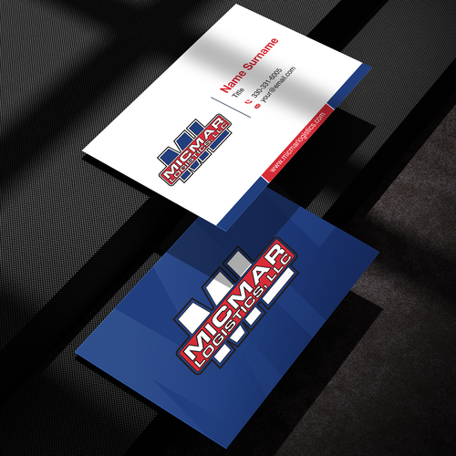 Flayer design with the title 'A Business Card Design For Micmar'