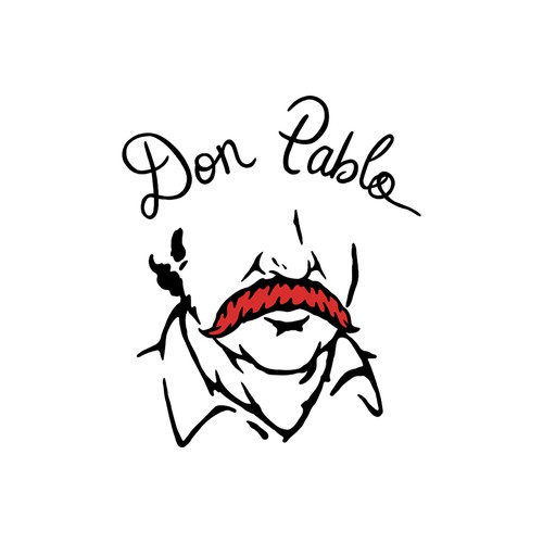 Merchandise artwork with the title 'Don Pablo'