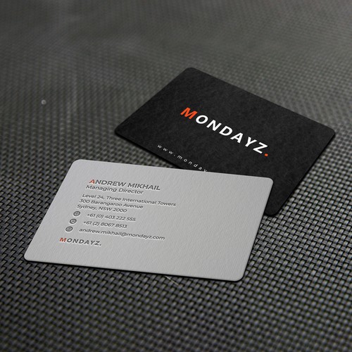 Letterpress design with the title 'letterpress business card'