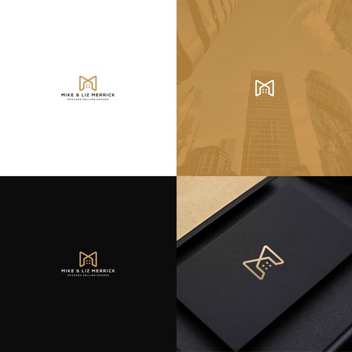 Innovative logo with the title 'Elegant Logo for Real Estate Broker '