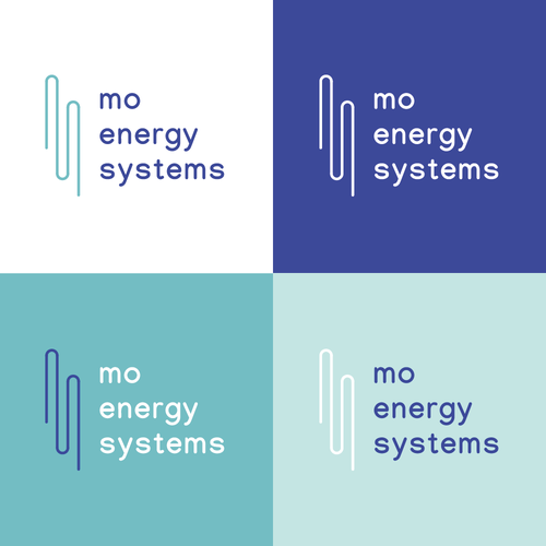 Vertical design with the title 'Logo concept for vertical photovoltaic systems'