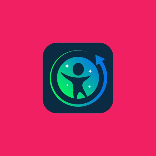 Tracker design with the title 'Habit Tracker - Steps'