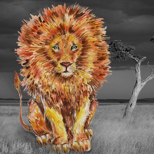 Lion Illustrations The Best Custom Illustrated Lion Image Ideas 99designs