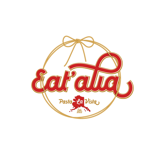 Diner design with the title 'Eat'alia'