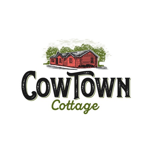 Hotel design with the title 'Logo for a cozy country cottage'
