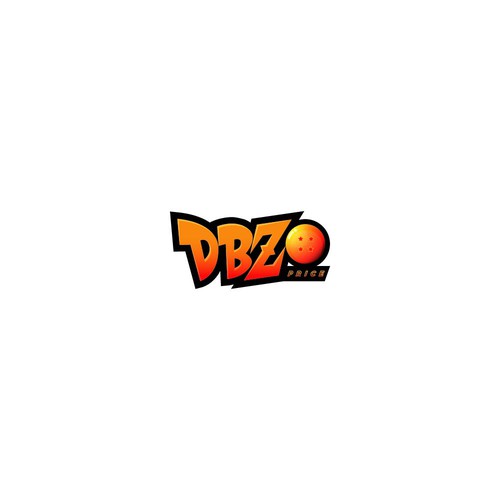 Anime logo with the title 'Logo concept for DBZ Card Collection Website'