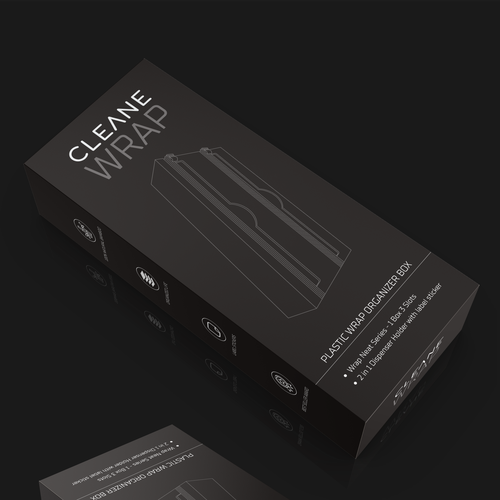 Kitchen packaging with the title 'Need someone to design our High Scale Kitchen product packaging'