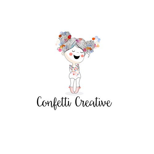 Nordic design with the title 'Confetti creative'