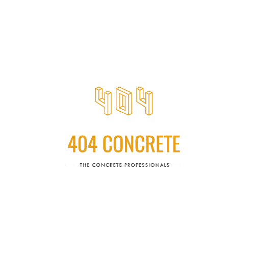 Brick design with the title '404 Concrete'