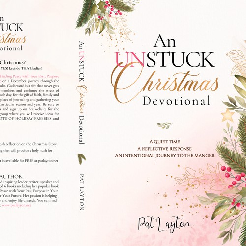 Journey design with the title 'An UNSTUCK Christmas Devotional'