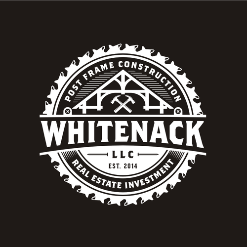 Carpentry design with the title 'Whitenack'