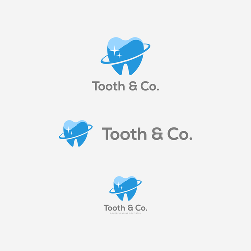 Clinic logo with the title 'Logo design'