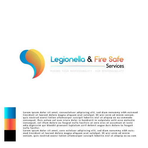 Fire brand with the title 'Water and fire loo'