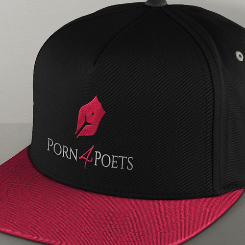 Writing logo with the title 'Logo for porn4poets'