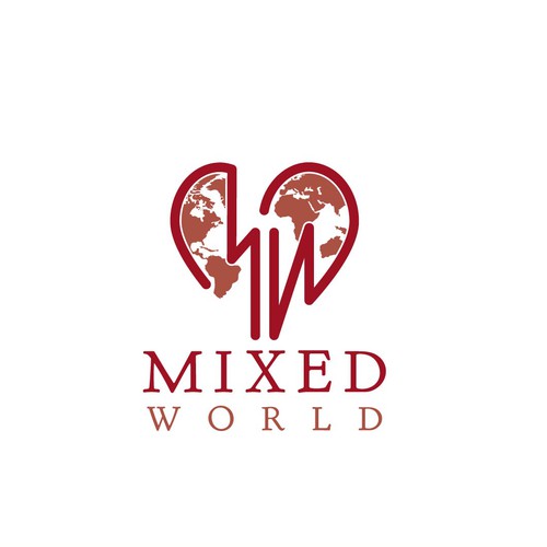 World logo with the title 'Logo for brand'