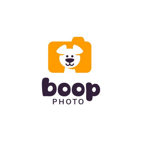Animal shelter logo with the title 'Boop'
