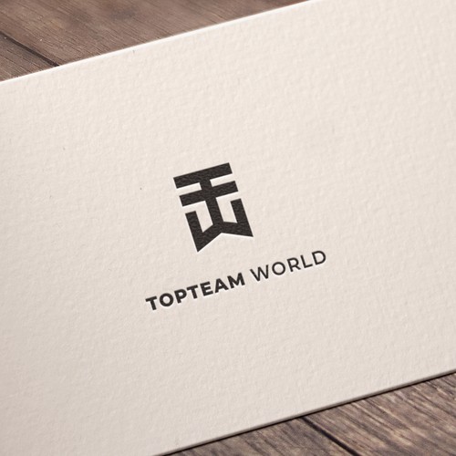 Symbol logo with the title 'TOP TEAM WORLD'