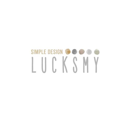 Shabby chic design with the title 'Create a Logo for Lucksmy'