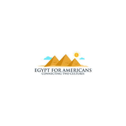 Dollar design with the title 'Egypt For Americans'