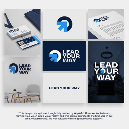 Arts logo with the title 'Lead Your Way'