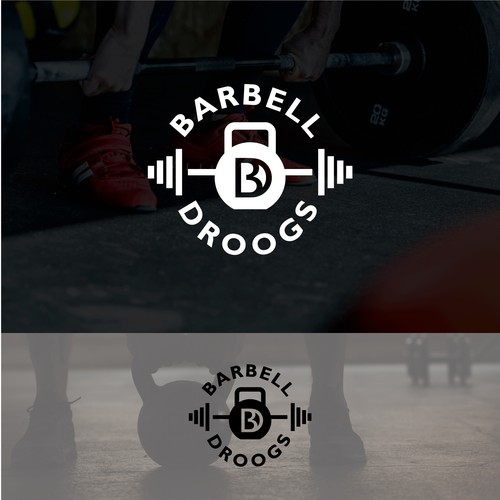 CrossFit logo with the title 'Crossfit Logo design'