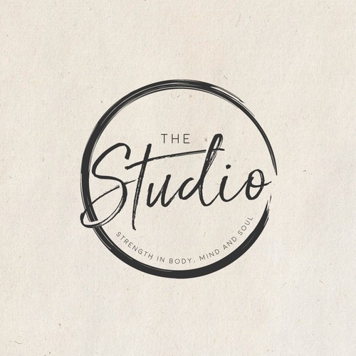 Wellness logo with the title 'Logo design'