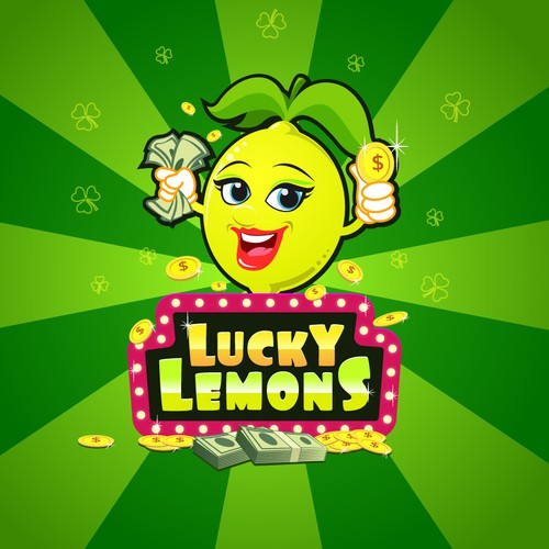 Lucky design with the title 'Lucky Lemons'
