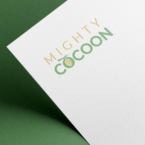 Parenting logo with the title 'Mighty Cocoon'