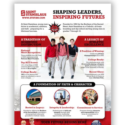 Ad design with the title 'Education'