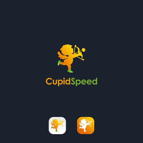 App logo with the title 'CupidSpeed Logo'