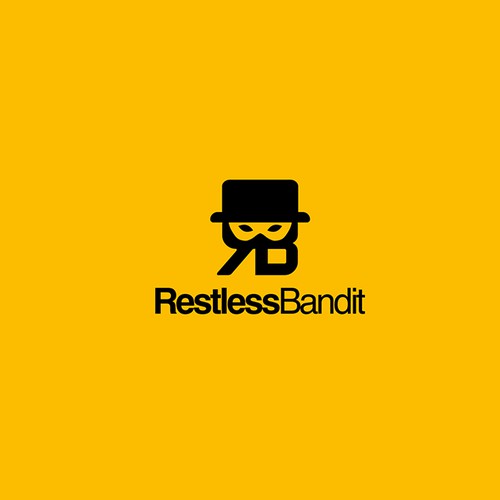 Bandit logo with the title 'Restless Bandit - RB'