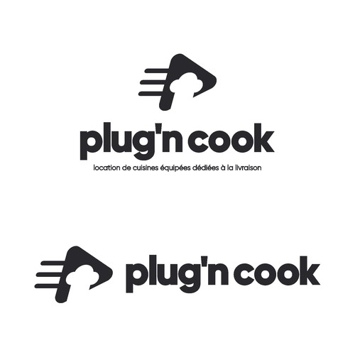 Delivery logo with the title 'Delivery Restaurant Logo'