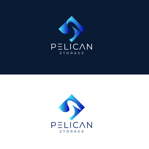 Self storage logo with the title 'Logo Pelican Ztorage'