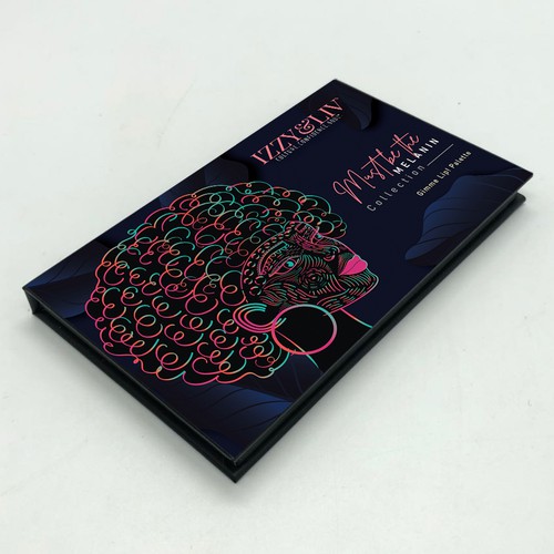 Lipstick design with the title 'Soulful, Eye-Catching Cosmetics Packaging'