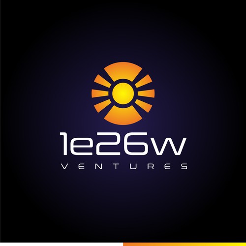 Venture logo with the title 'Logo design concept for 1e26w Ventures'