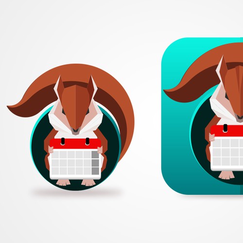 Squirrel design with the title 'event manger'