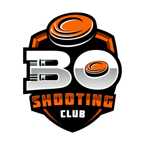 Clay logo with the title 'BO Shooting Logo'