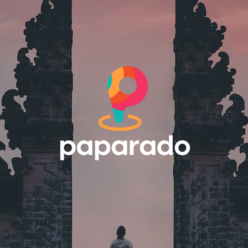 Tourism logo with the title 'Paparado '