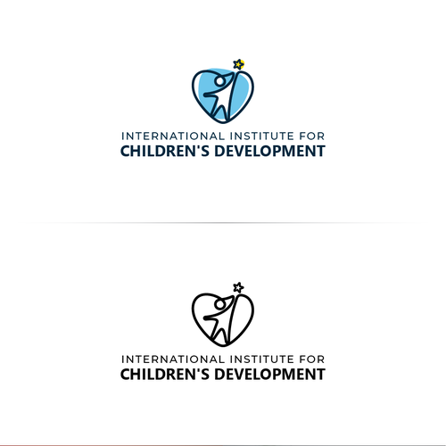 Children's design with the title 'International Institute for Children's Development'