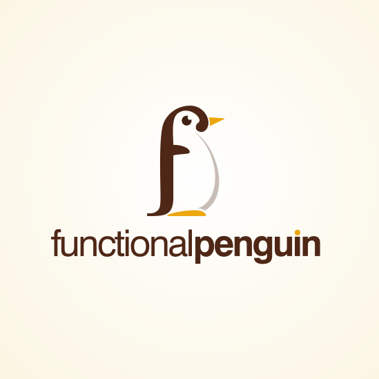 Functional design with the title 'Functional Penguin needs a new logo'