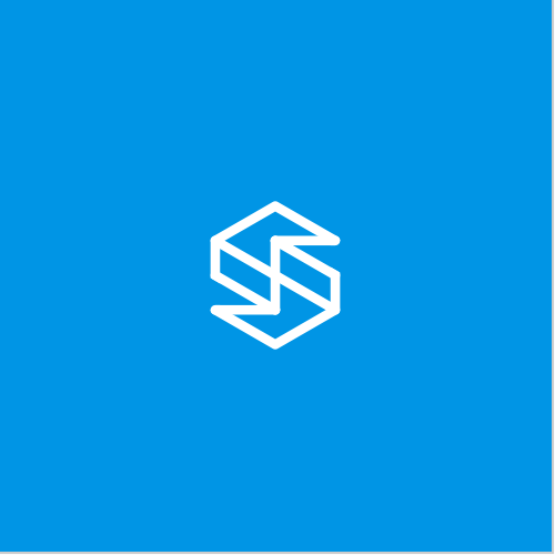 Insurance logo with the title 'S monoline'