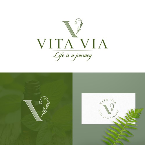 V logo with the title 'Vita Via'