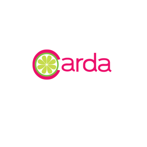 Smoothie logo with the title 'Carda - Smoothie company logo'