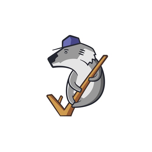 Hipster t-shirt with the title 'Hipster Coala '