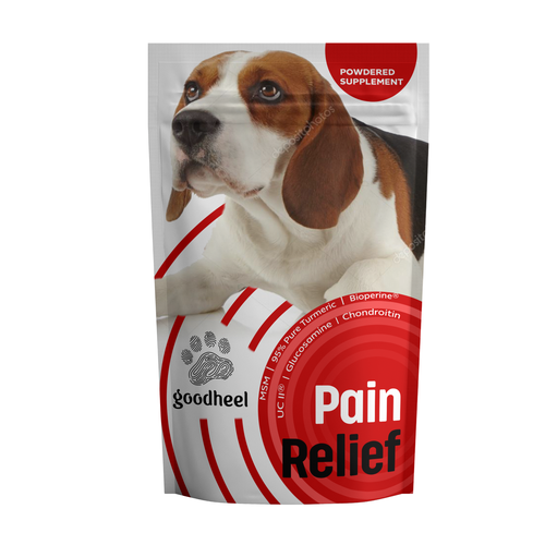 Amazon packaging with the title 'Pain relief supplement for Amazon'