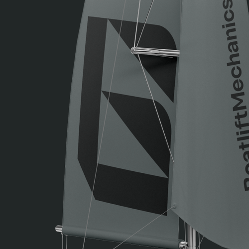 Ship logo with the title 'Brandmark-NR0089'