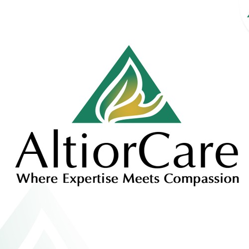 Patient logo with the title 'Modern logo for top-tier national healthcare staffing agency'