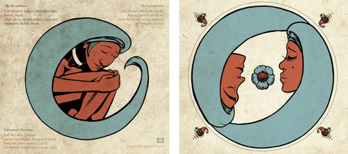 CD design with the title 'album cover-Rock and Roll Album cover'