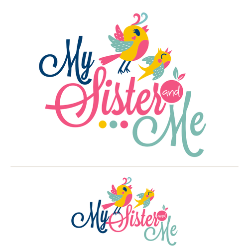 Retail logo with the title 'New logo wanted for My Sister and Me'